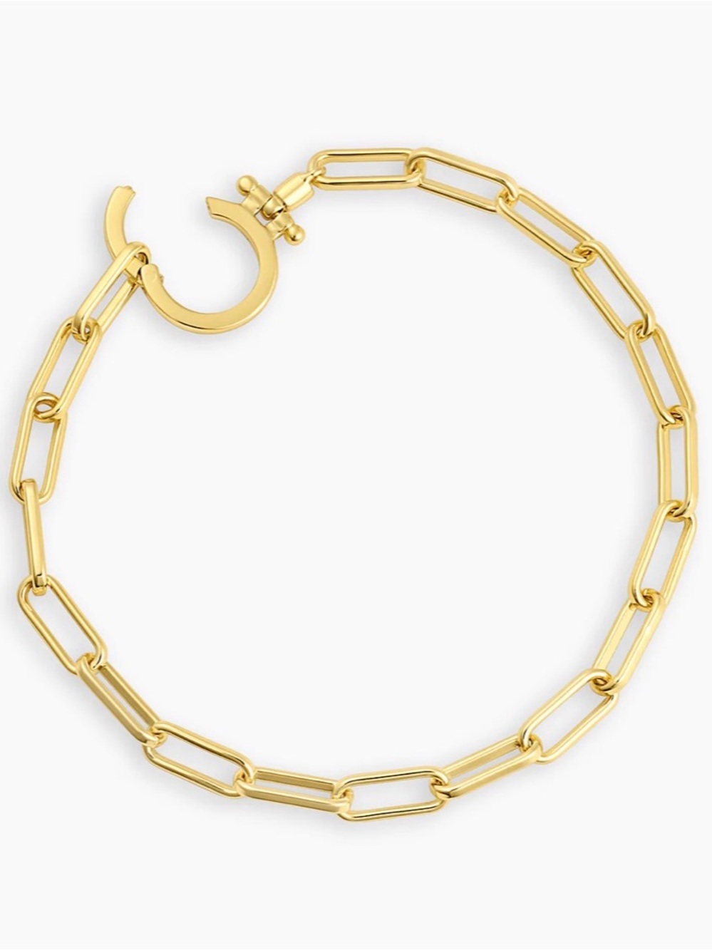 NWT! gorjana Parker Bracelet (gold) - Picture 6 of 8